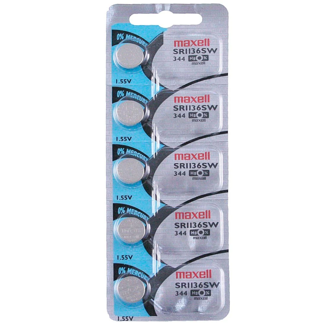 344 Maxell Watch Battery (SR1136SW)