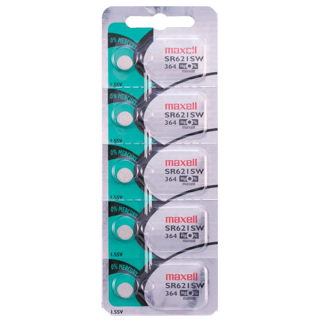 364/363 Maxell Watch Battery (SR621SW)