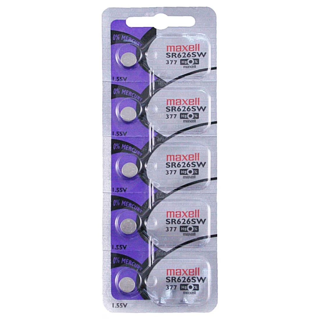 377/376 Maxell Watch Battery (SR626SW)