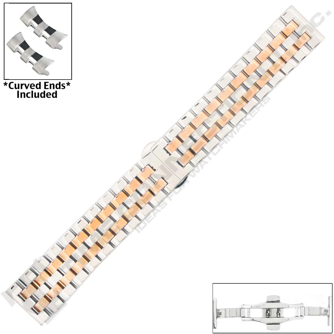 8007 Series Solid Stainless Steel Metal Bands (Straight or Curved Ends) - Image 5