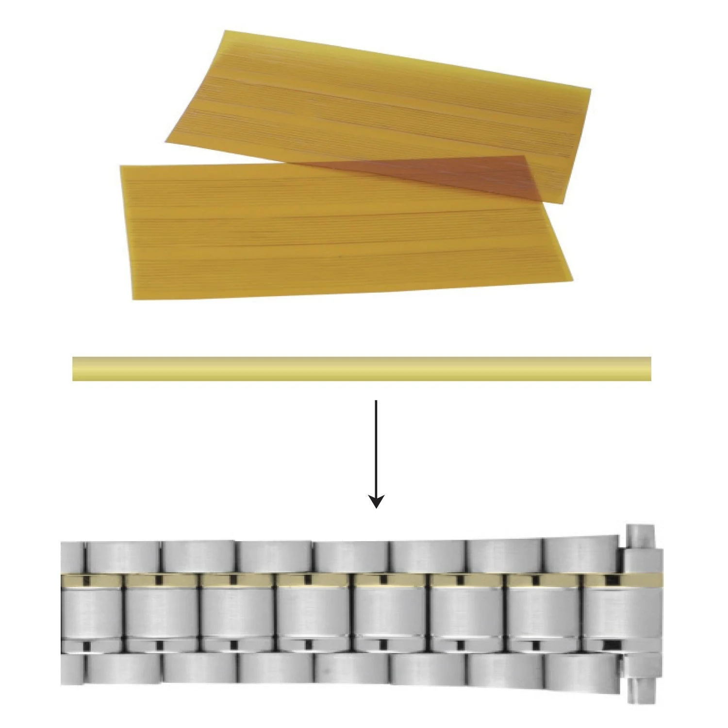 Amber Polyimide Protection Polishing Dots / Film Sheets for Cartier Watches - Image 3
