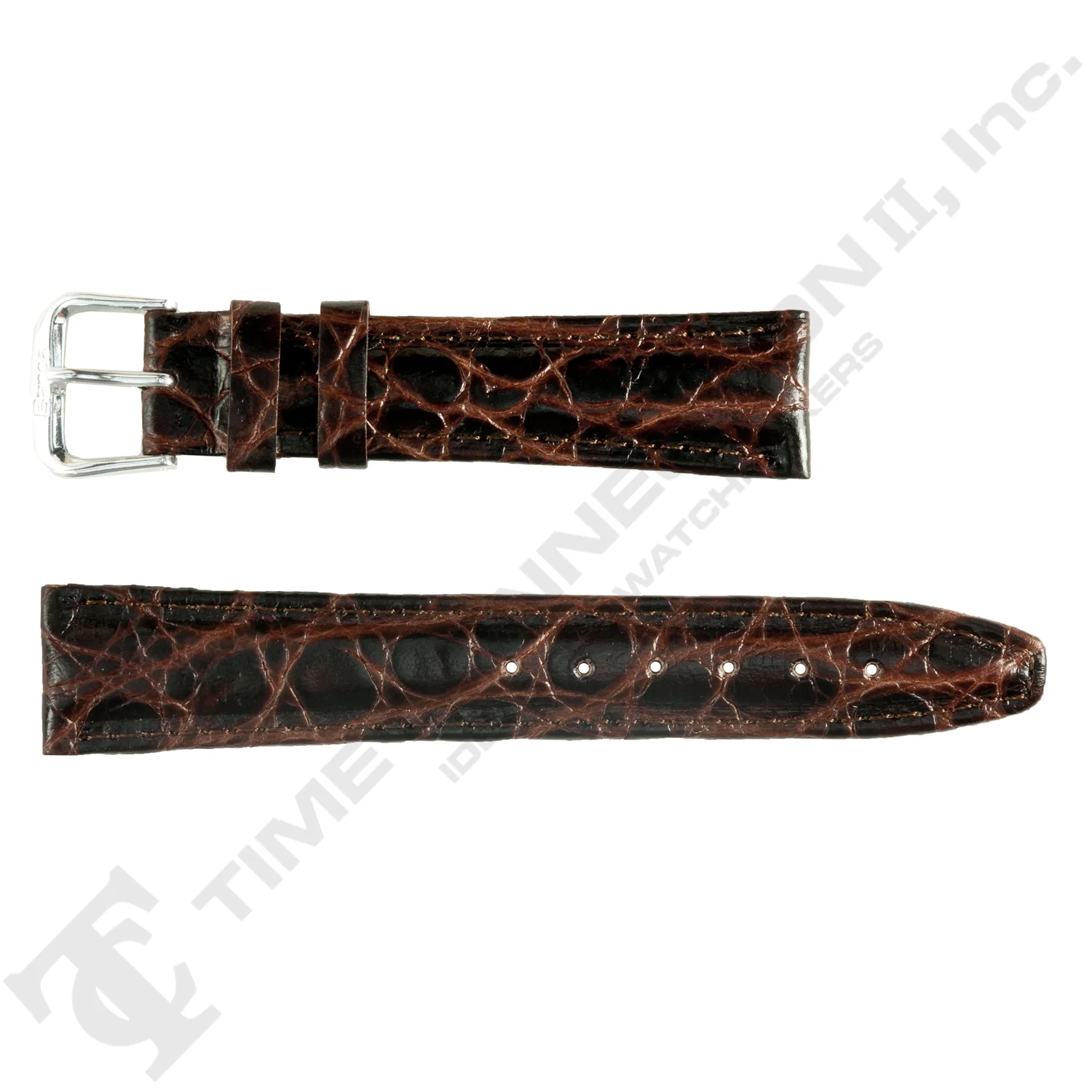 Banda No. 113 African Crocodile Grain Leather Straps (10mm~19mm) - Image 3