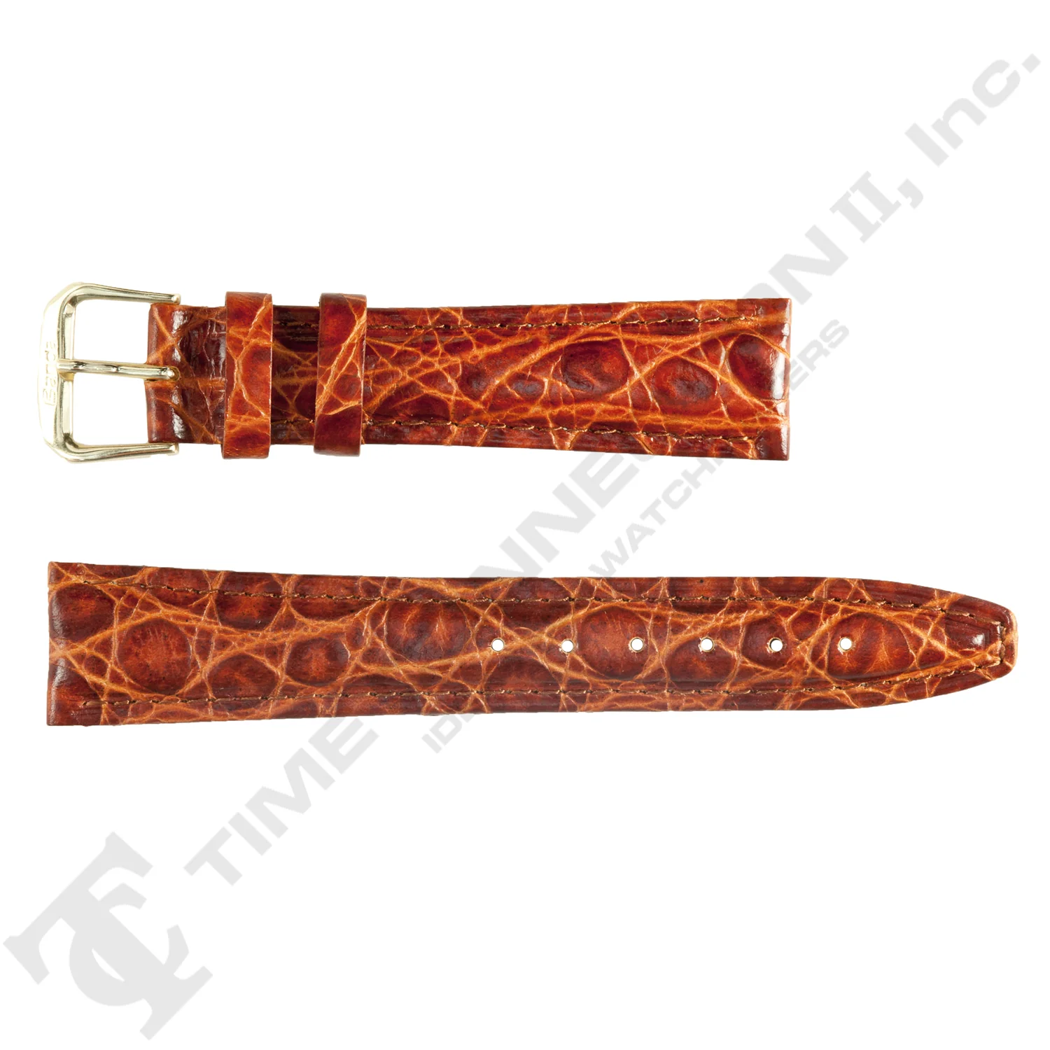 Banda No. 113 African Crocodile Grain Leather Straps (10mm~19mm) - Image 4