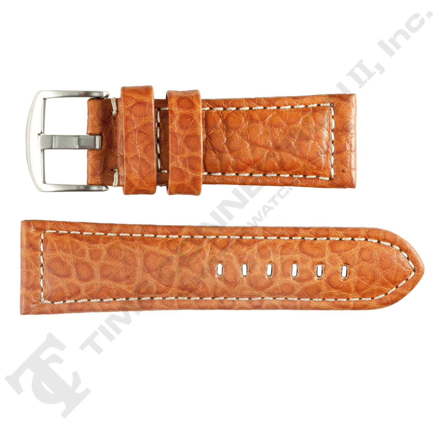 Banda No. 348 Buffalo Panerai Style Grain Fine Leather Straps (18mm~26mm) - Image 4