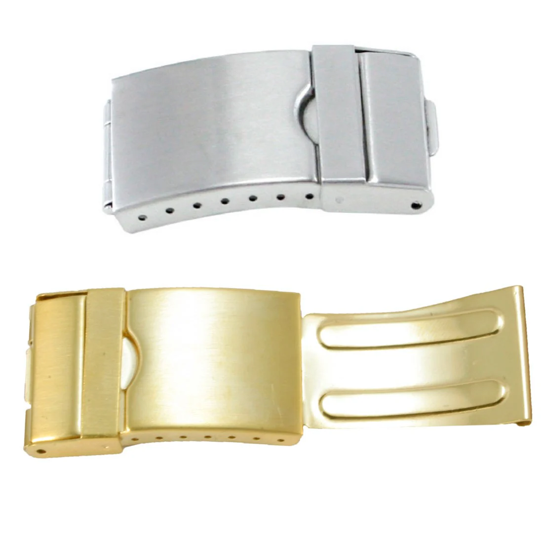 BC10, Tri-Fold Buckle with Safety Lock (Size: 10.0mm - 22.0mm)