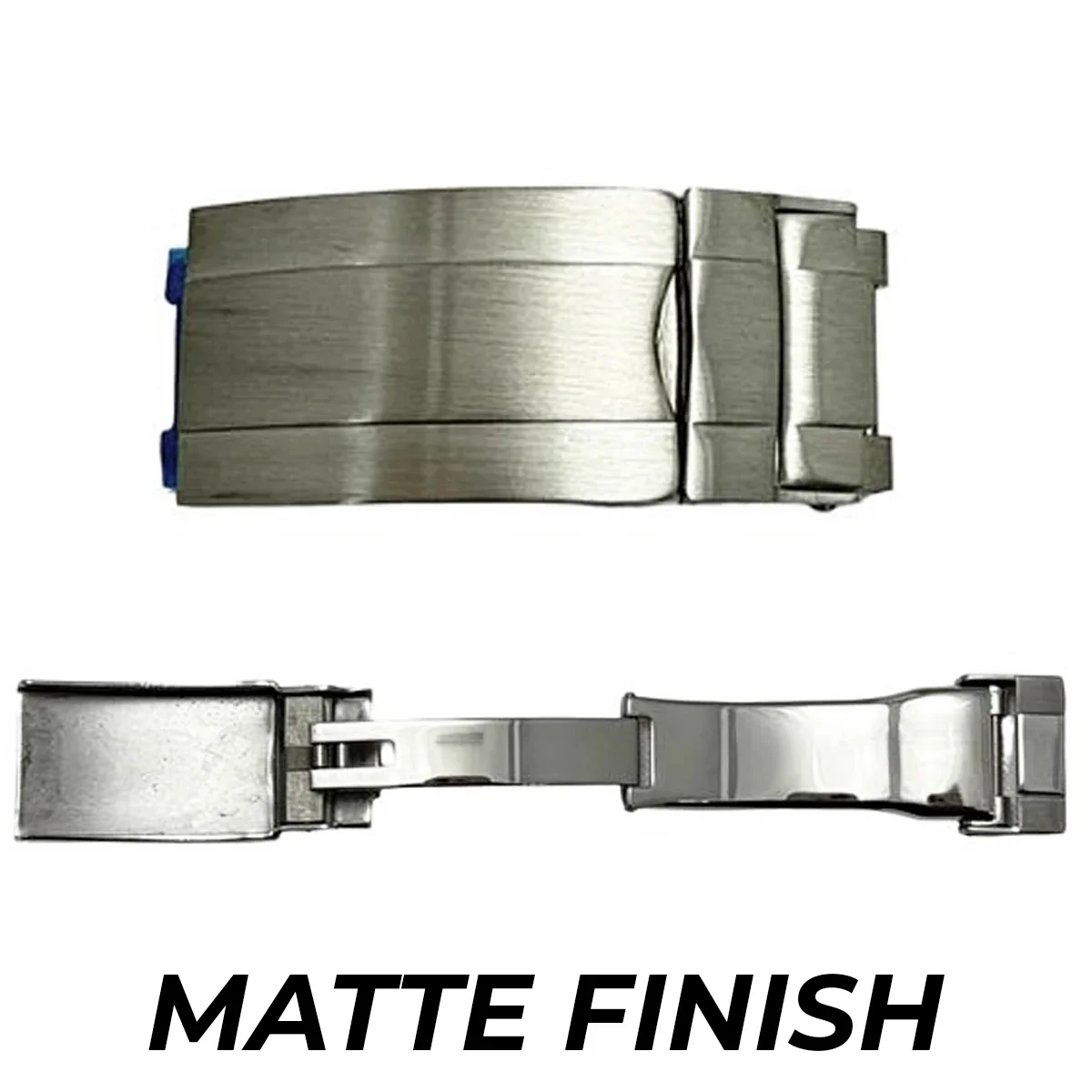 BC40, Stainless Steel Watch Buckle Clasp Fits Rolex (16mm) - Image 3