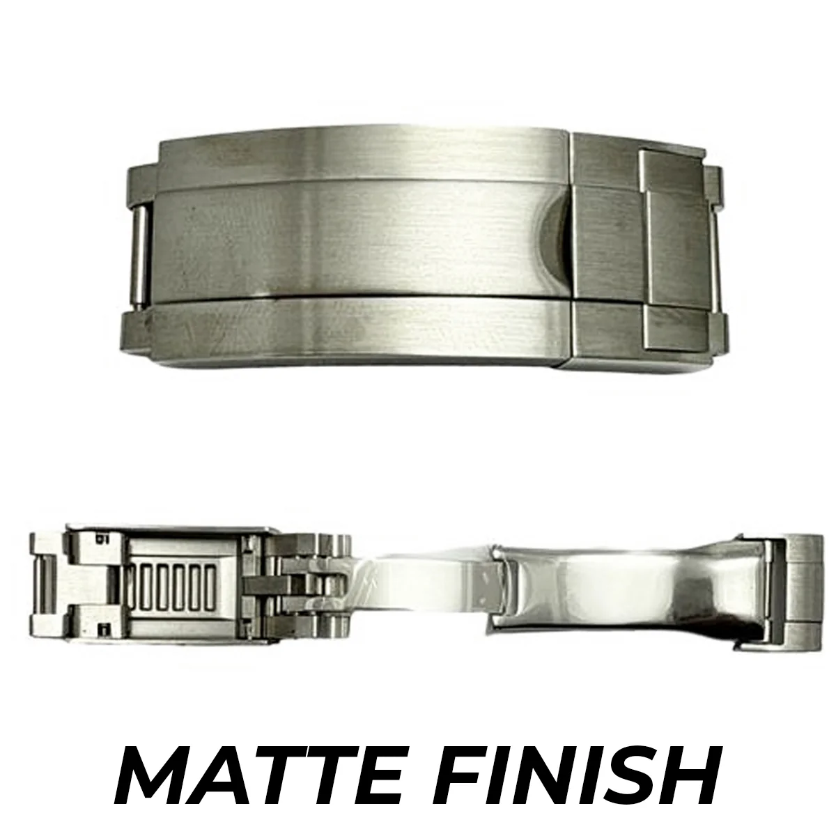 BC46, Stainless Steel Watch Buckle Clasp Fits Rolex Submariner (16mm) - Image 2