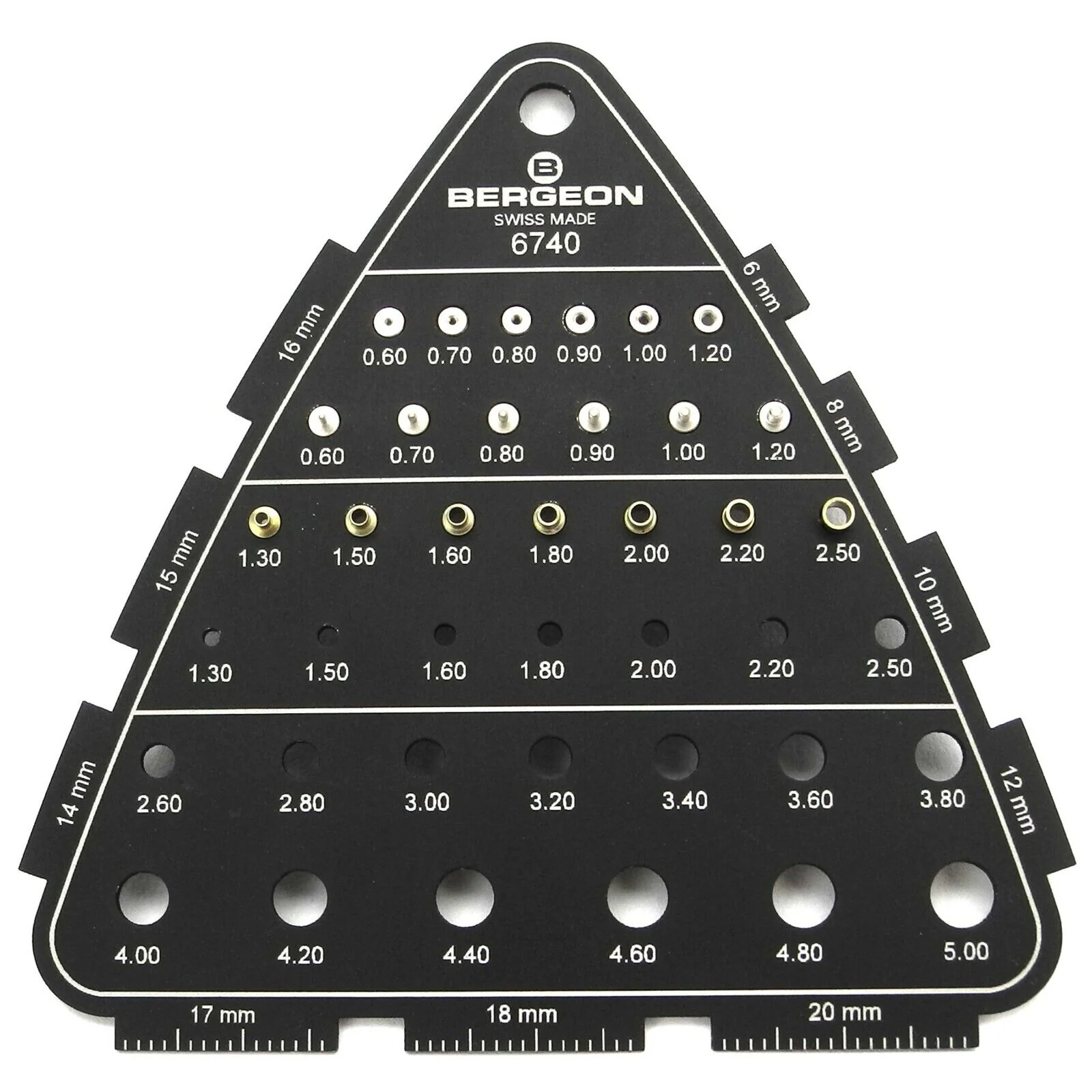 Bergeon 6740 Crown and Tap Gauge