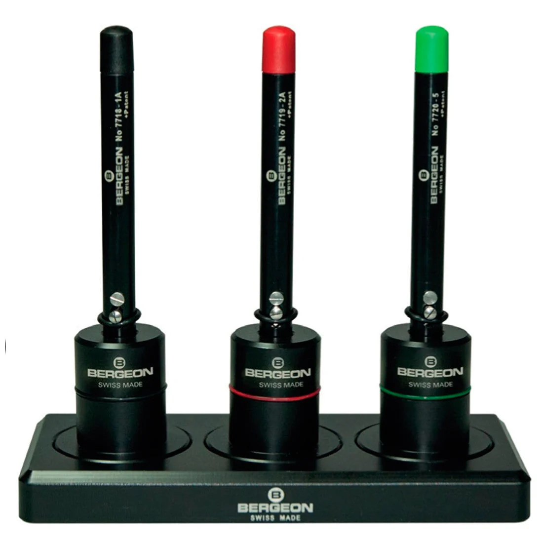 Bergeon 7721 Assortment of 3 Automatic Precision Oilers