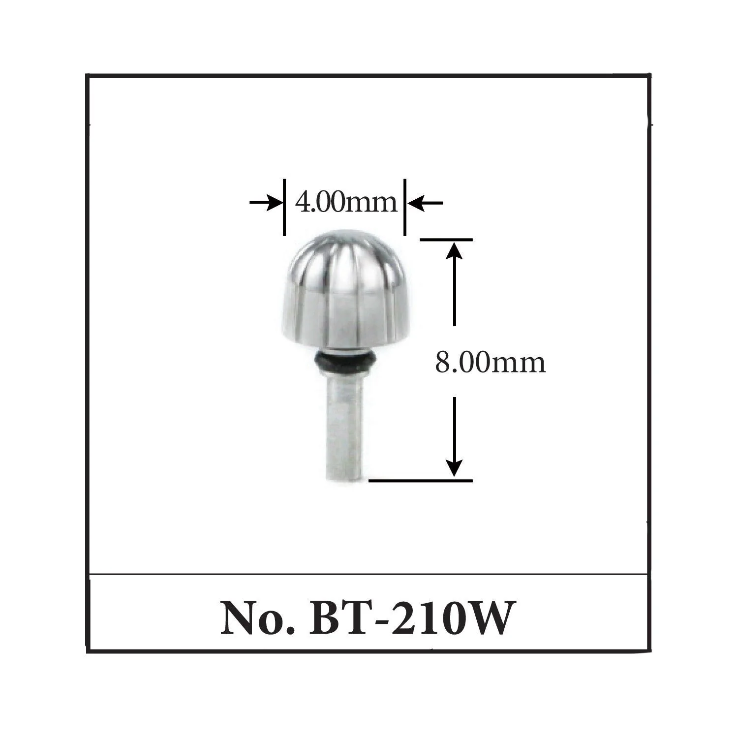 BT-210W, Generic BRTL. Pusher for Chronomat (4.00mm x 8.00mm) Tap 12