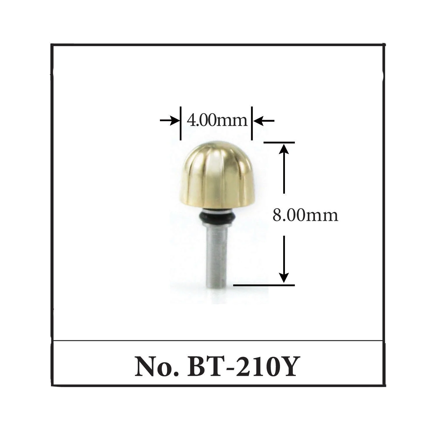 BT-210Y, Generic BRTL. Pusher for Chronomat (4.00mm x 8.0mm)