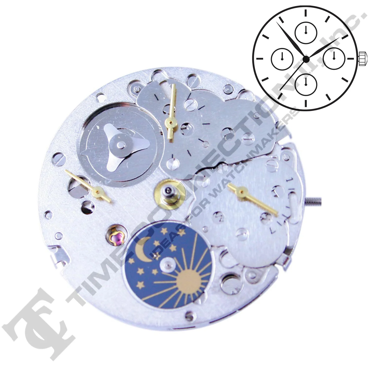Chinese DG3847-B Automatic Movement - Image 2