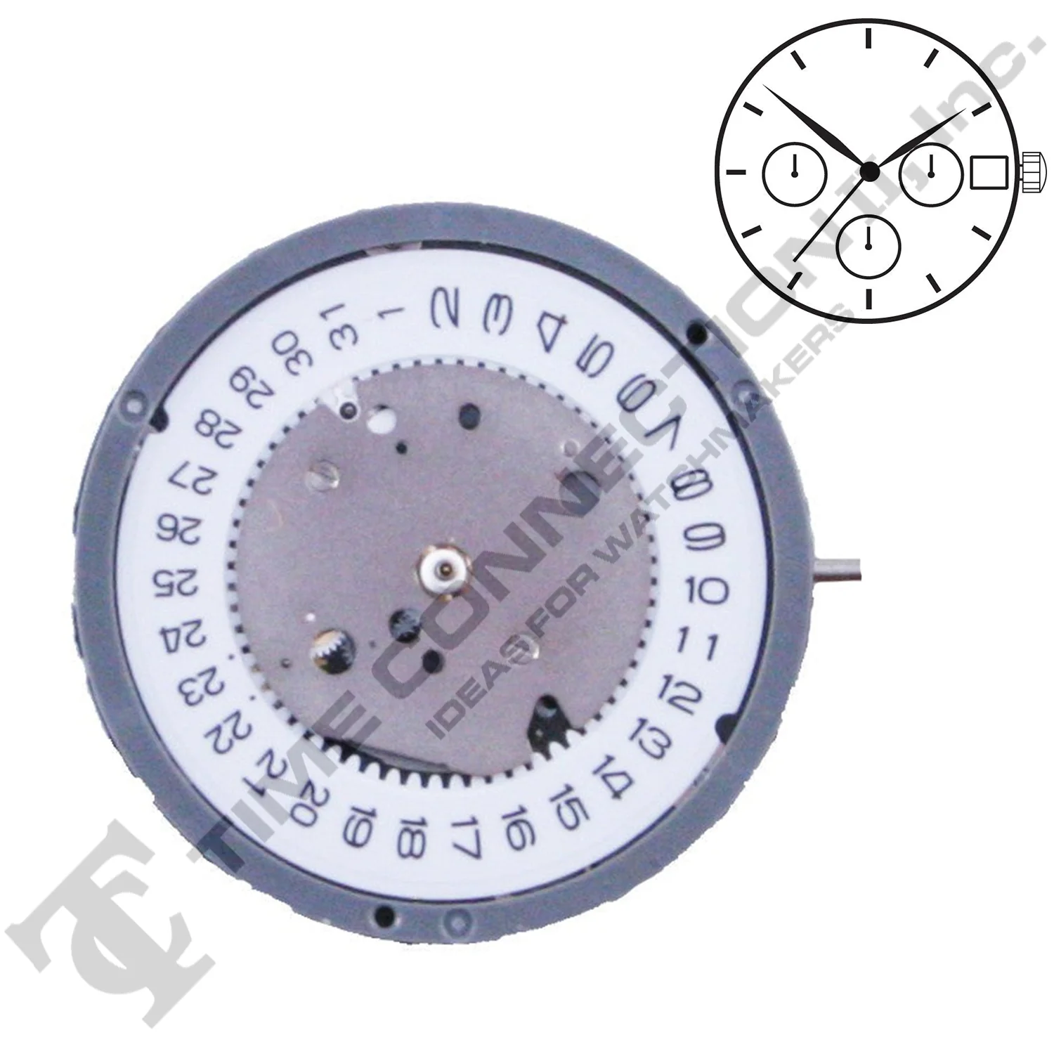 Citizen 6870A Citizen Quartz Movement - Image 2