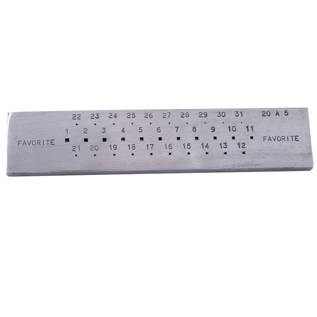 DP-230, Premium Drawplate Square 31 holes (2.20-0.60mm)