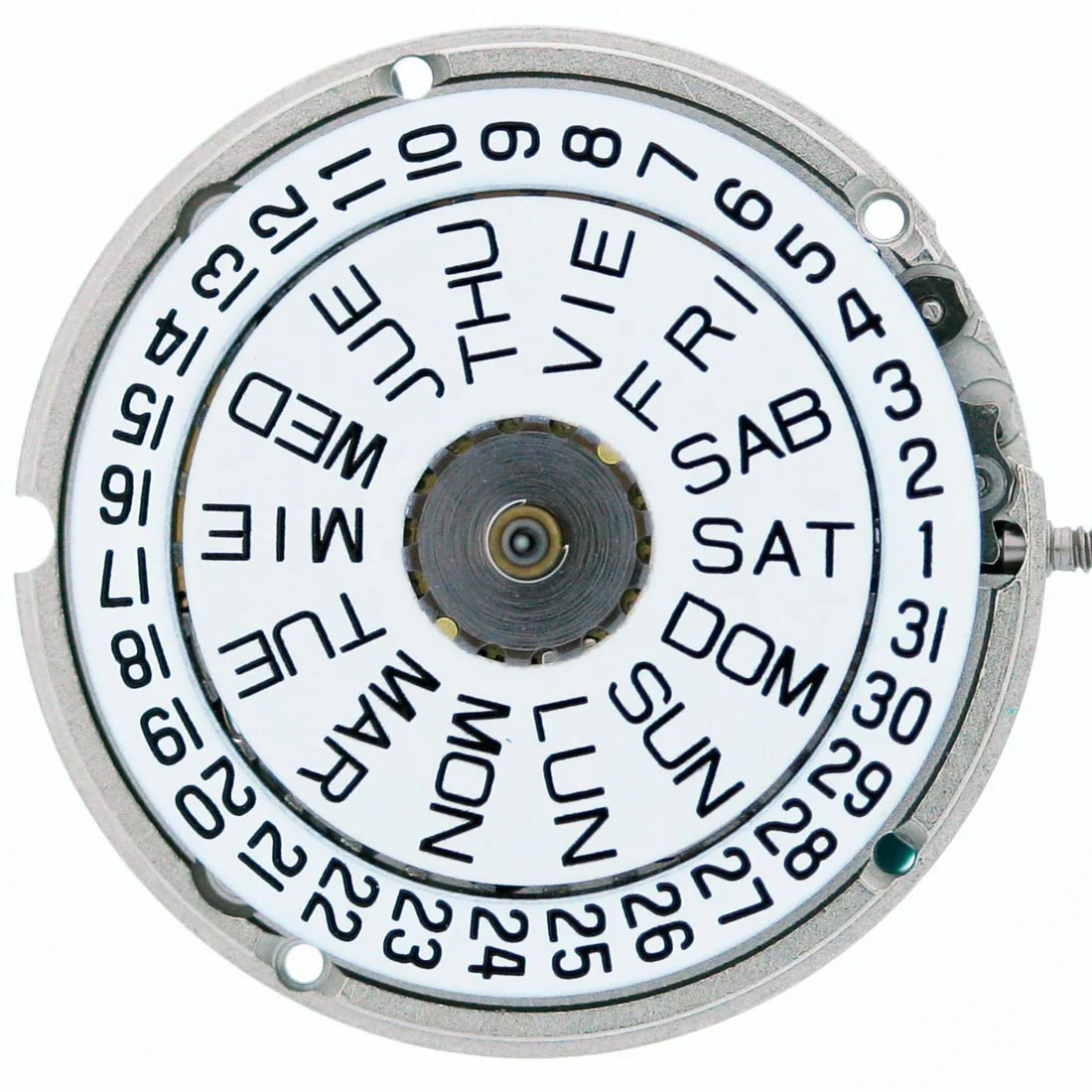 ETA 956.124 3 Hands Swiss Parts Movement Ht. 4.40MM - Image 3