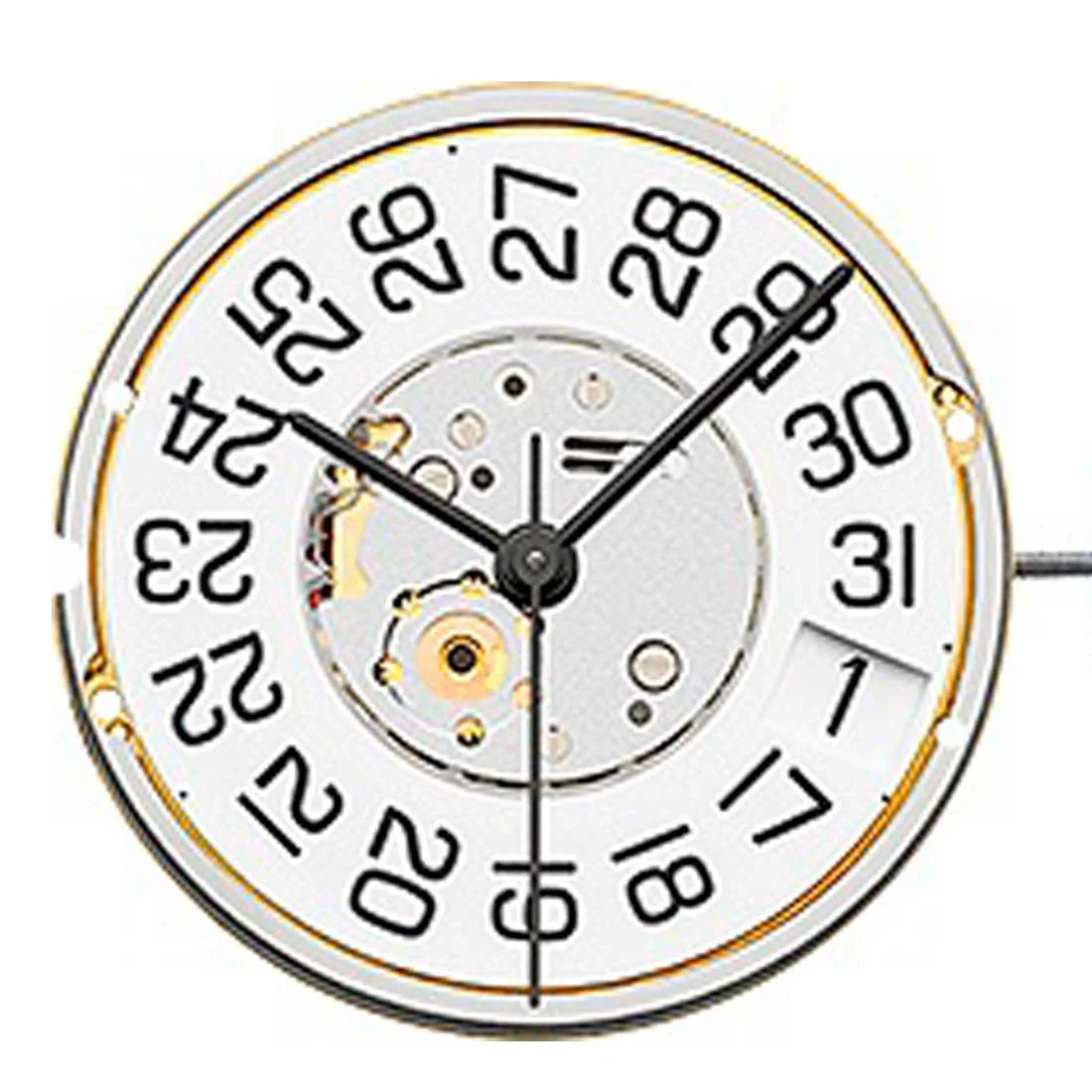 ETA F06.161 3 Hands Swiss Made Quartz Movement Ht. 5.10MM - Image 3