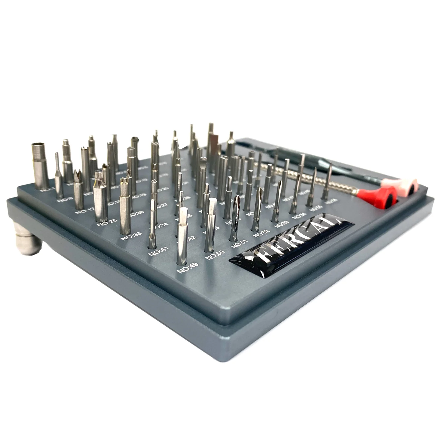 Fercal Screwdriver Alloy Set with 56 Pieces Professional Tool Kit For High End Watches - Image 5