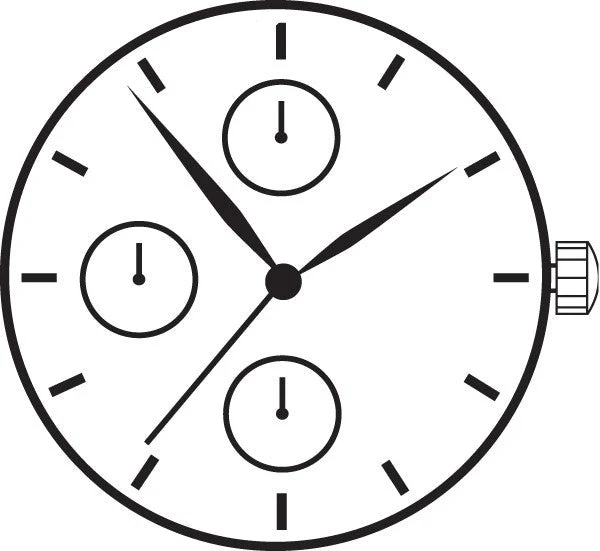 Hatorri VX3N Japan Quartz Movement HT 5.05MM - Image 2