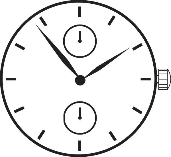 Hattori VD77 2 Hands Japan Quartz Movement (Various Heights) - Image 2