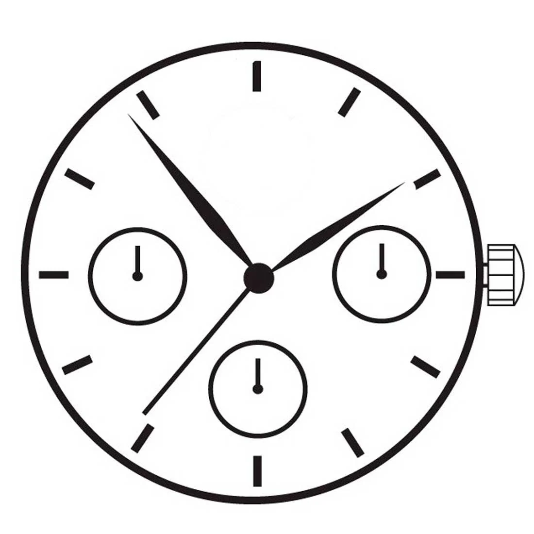 Hattori VS3J Japan Quartz Movement - Image 2