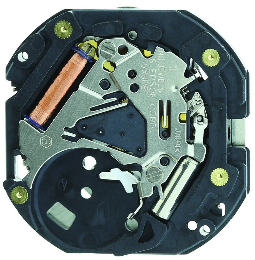 Hattori VX3R Japan Quartz Movement (Various Heights)
