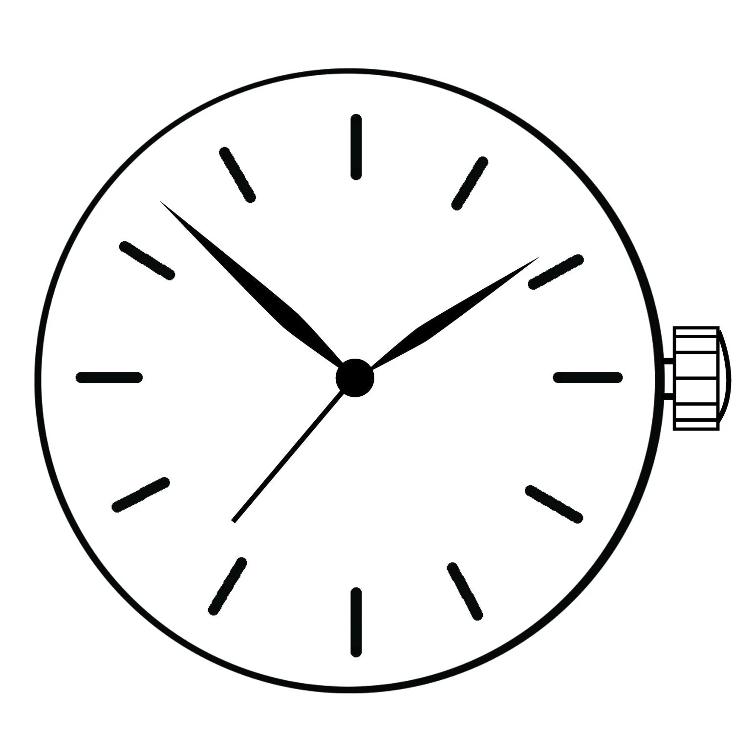 Hattori Y121-HCP8 Japan Quartz Movement Ht. 7.15MM - Image 2