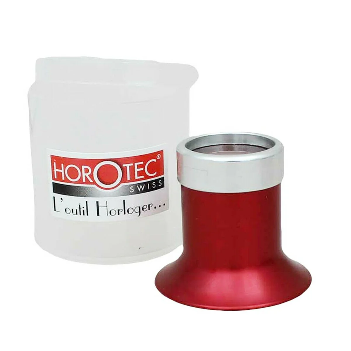 Horotec MSA 00.031 Eyeglass Loupe, Aluminum Ring (25mm Lens)