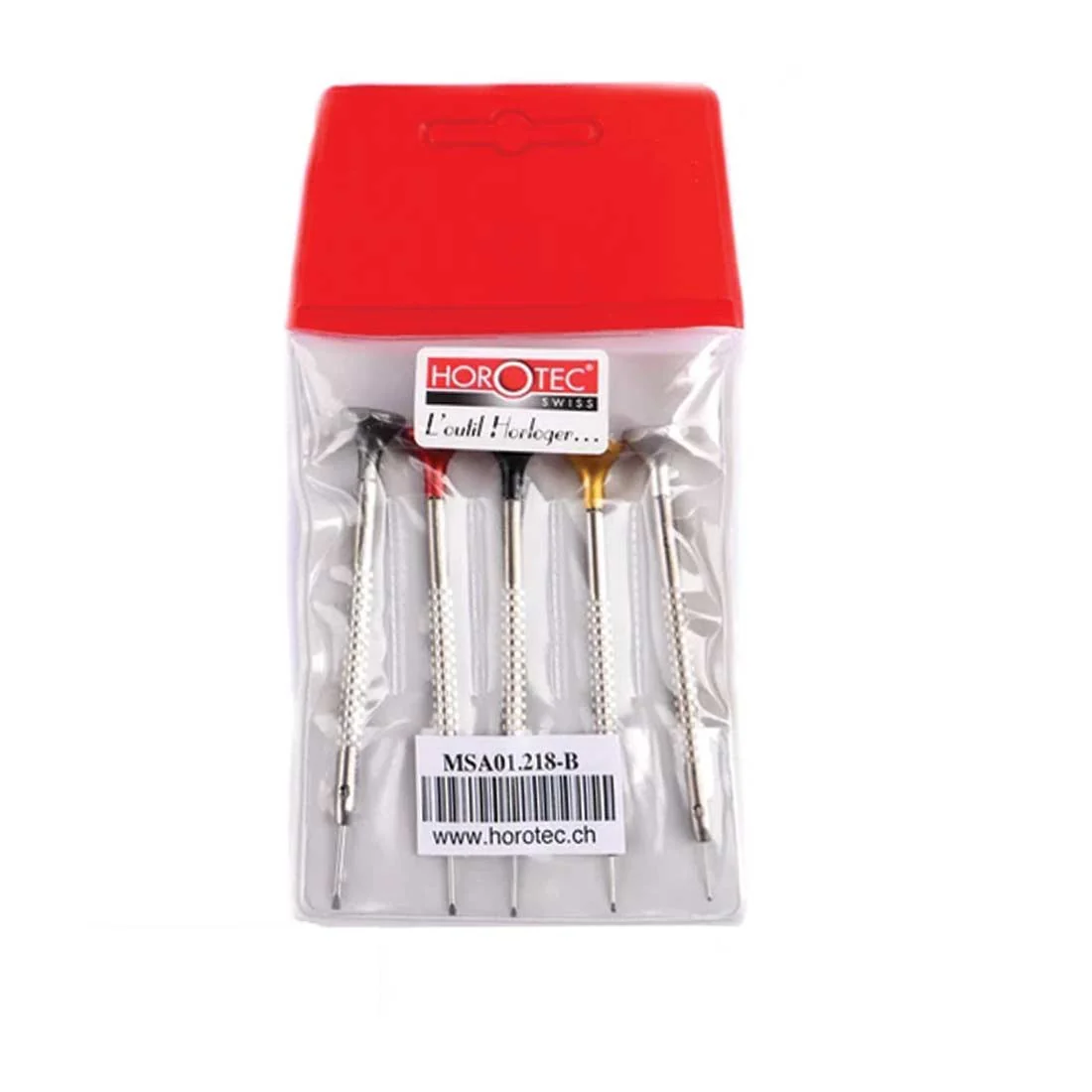Horotec MSA 01.218-B Assortment of Watchmaker Screwdrivers in Pouch