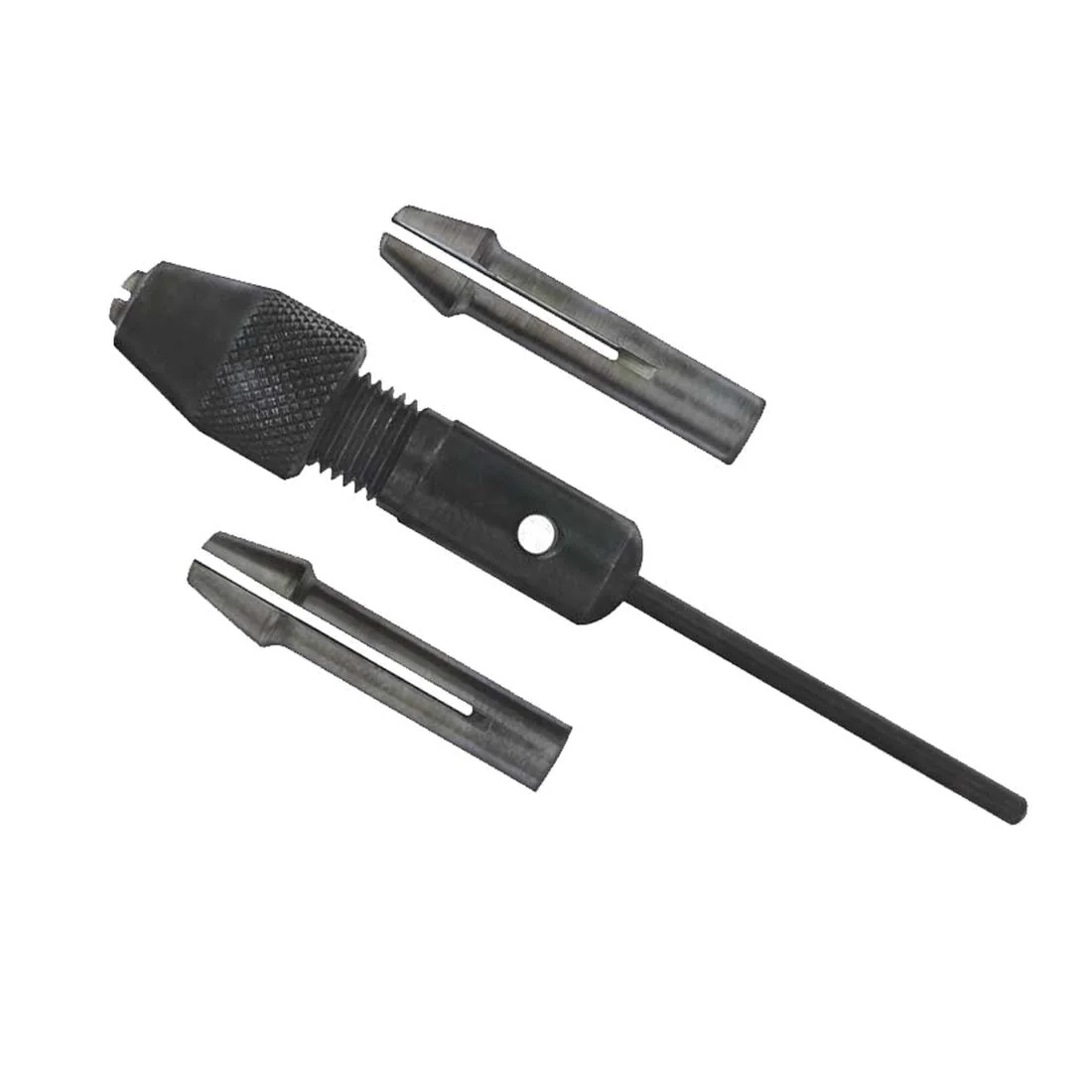 Horotec MSA 02.037 Large Black Pin Vise for Lathe or Drilling Machine Set
