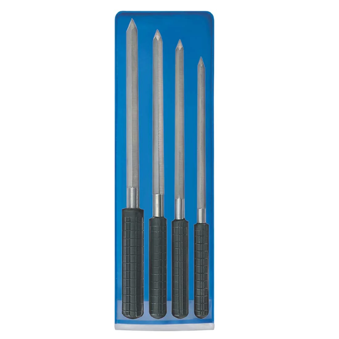 Horotec MSA 02.162 Assortment of 5 Side Conical Cutting Broaches with Plastic Handle