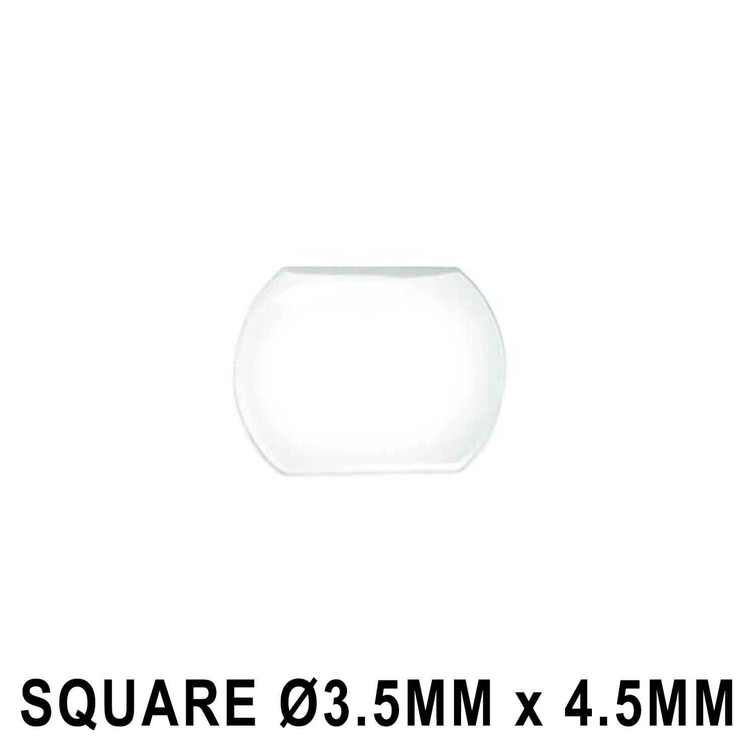 Mineral Glass Watch Date Lens for Rolex and Fashion Crystals  (Round, Bullet and Square) - Image 13
