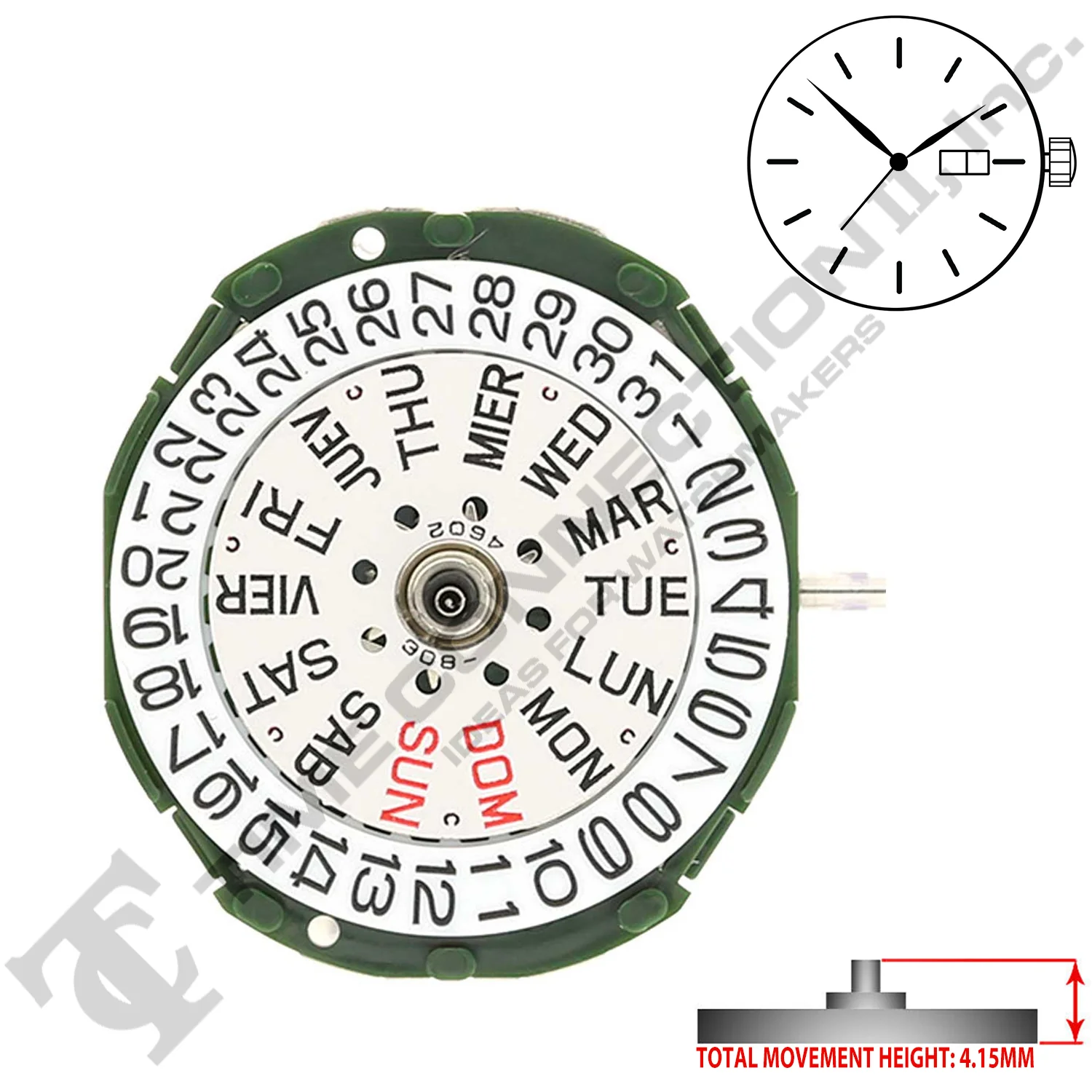 Miyota/Citizen LTD 2005 Japan Quartz Movement Ht. 5.90MM - Image 2