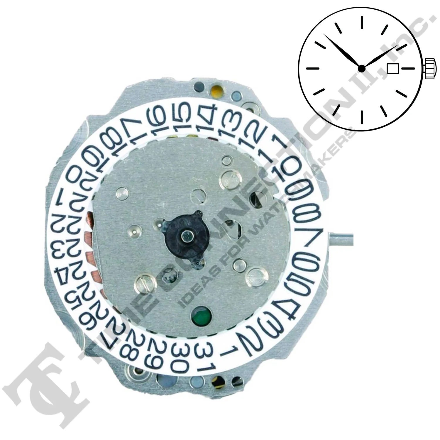 Miyota/Citizen LTD 4T73 2 Hands Japan Quartz Movement Ht. - Image 2