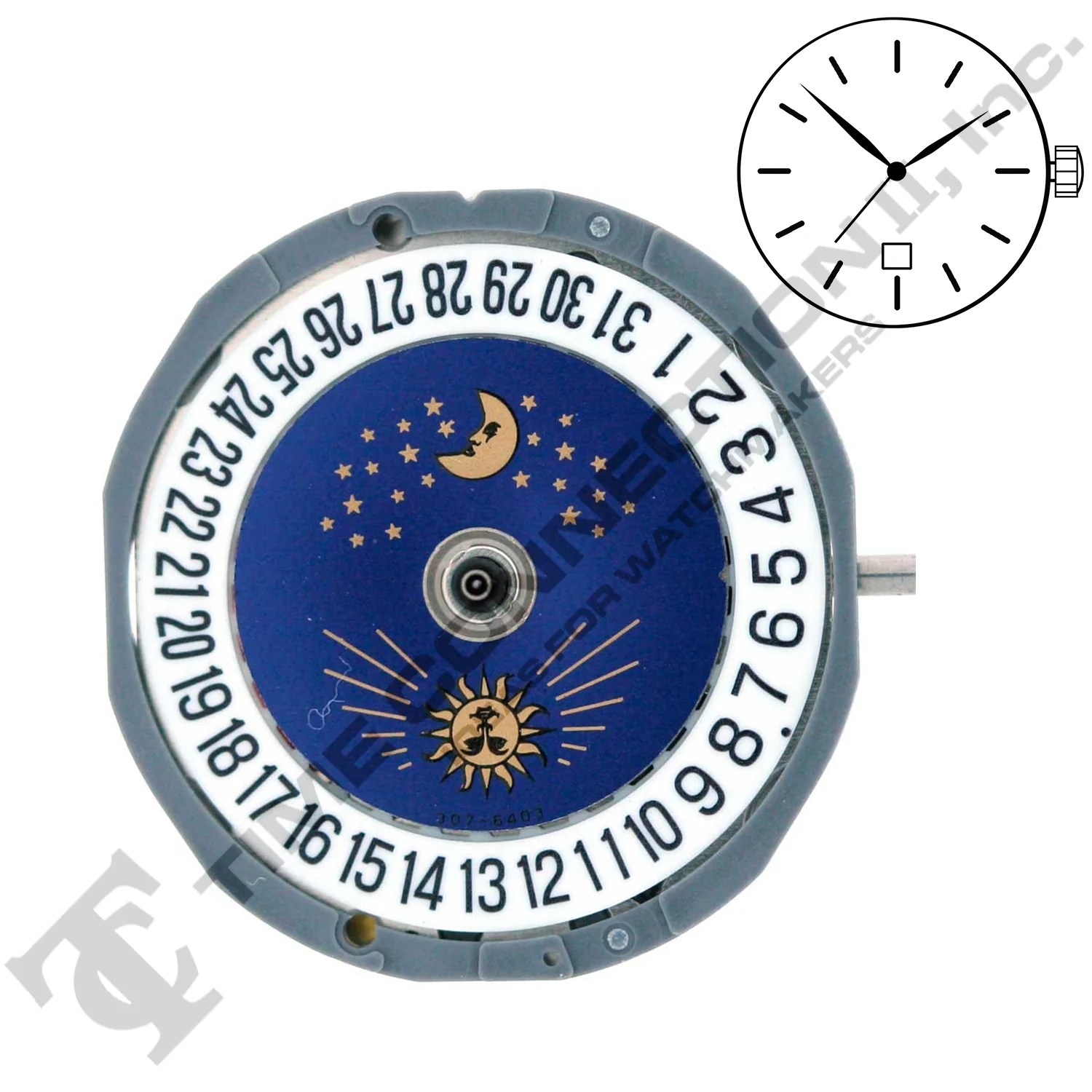 Miyota/Citizen LTD 6L95 Japan Quartz Movement Ht. - Image 2