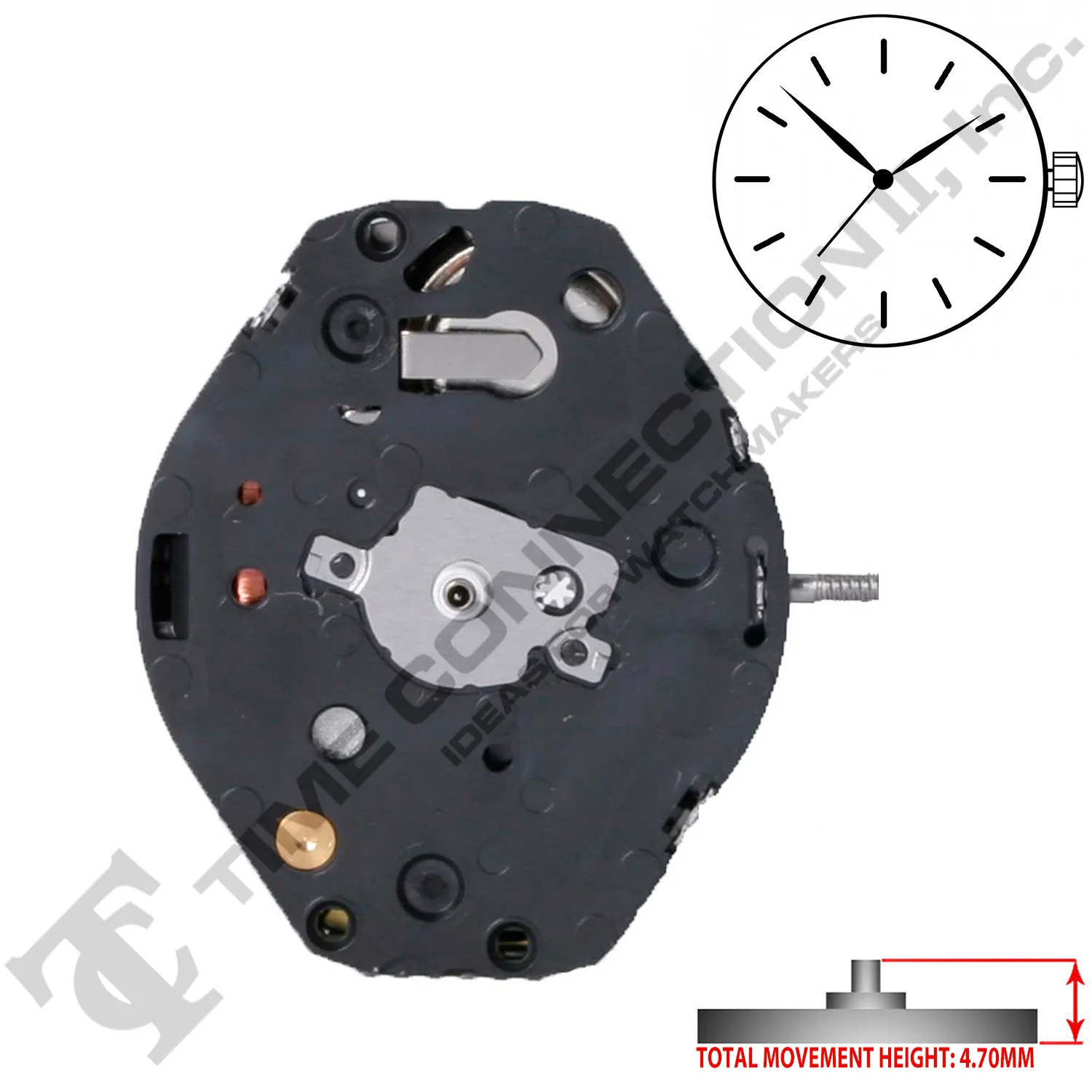 Miyota/Citizen LTD 7T35 Japan Quartz Movement Ht. 4.70MM - Image 2