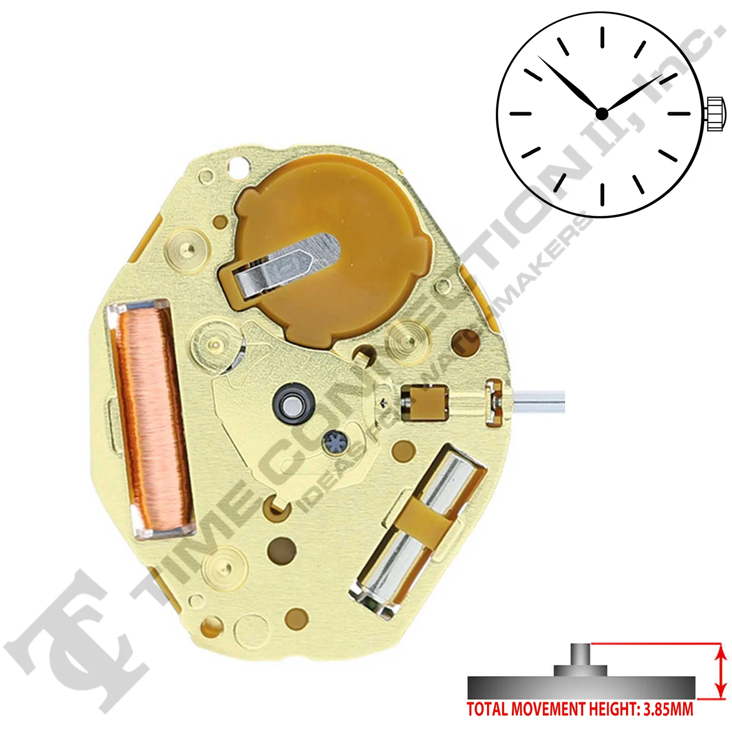 Miyota/Citizen LTD GL26 Japan Quartz Movement Discontinued (Use MIY-GL24) - Image 2