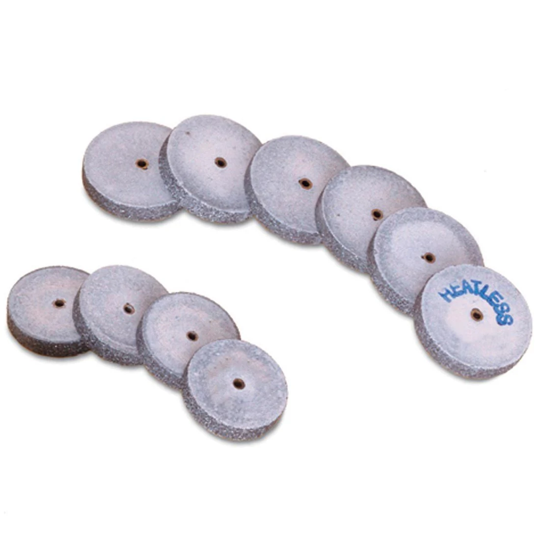 Mizzy Heatless Hard Square-edged Wheels (Box of 50)
