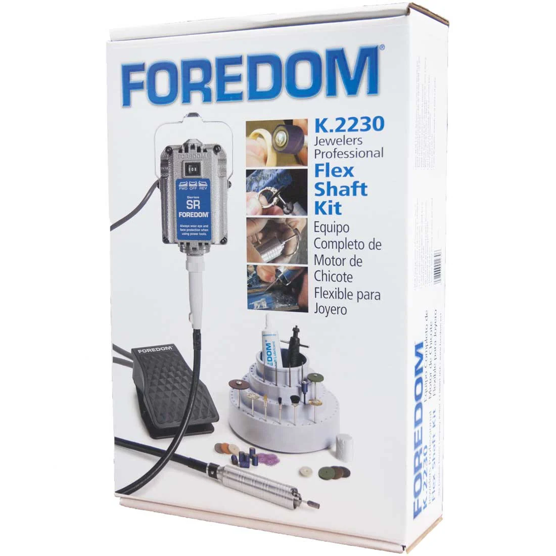 MO-103 Foredom Jewelers Kit with Handpiece Flex Shaft Kit K.2230 - Image 2