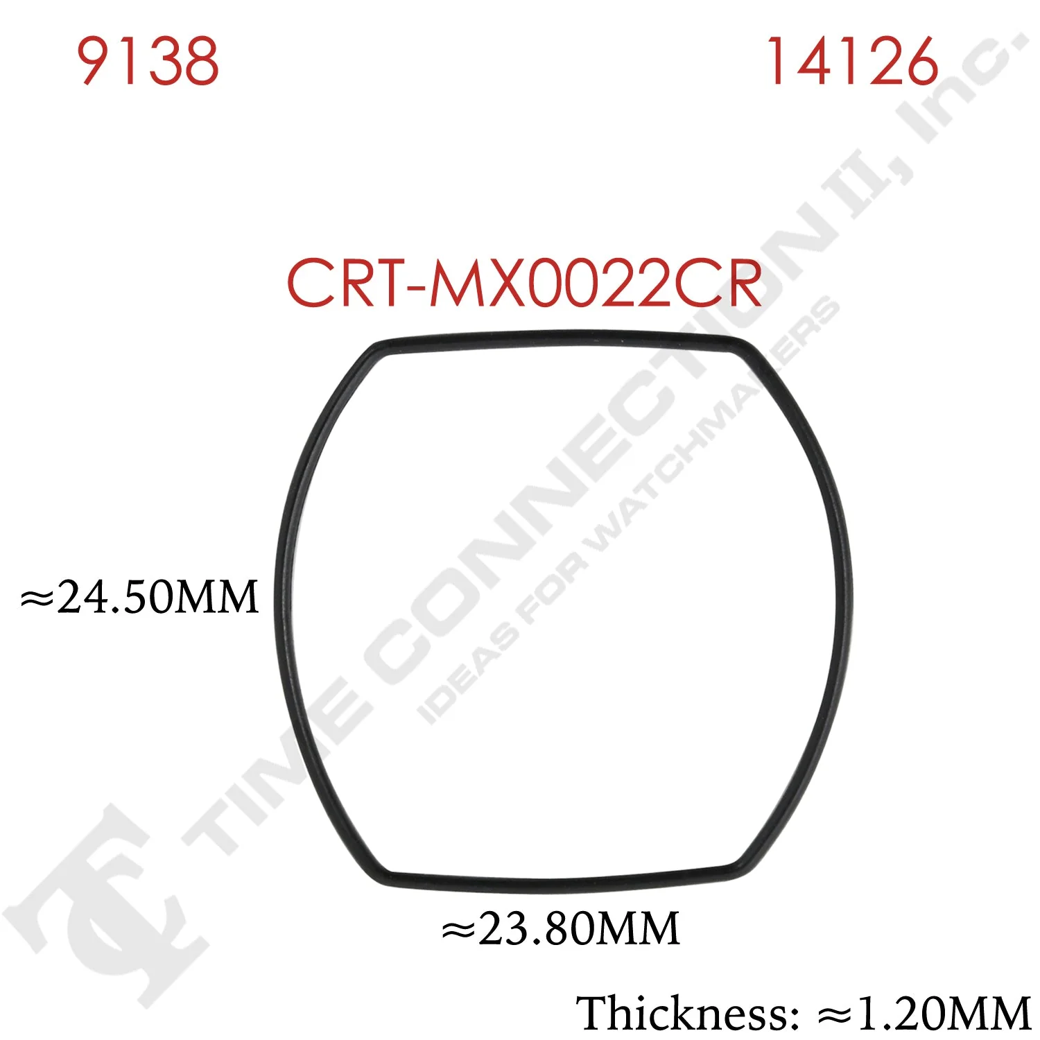 Original Cartier Barrel Case Back / Crystal Gaskets for Cartier Watches - Image 3