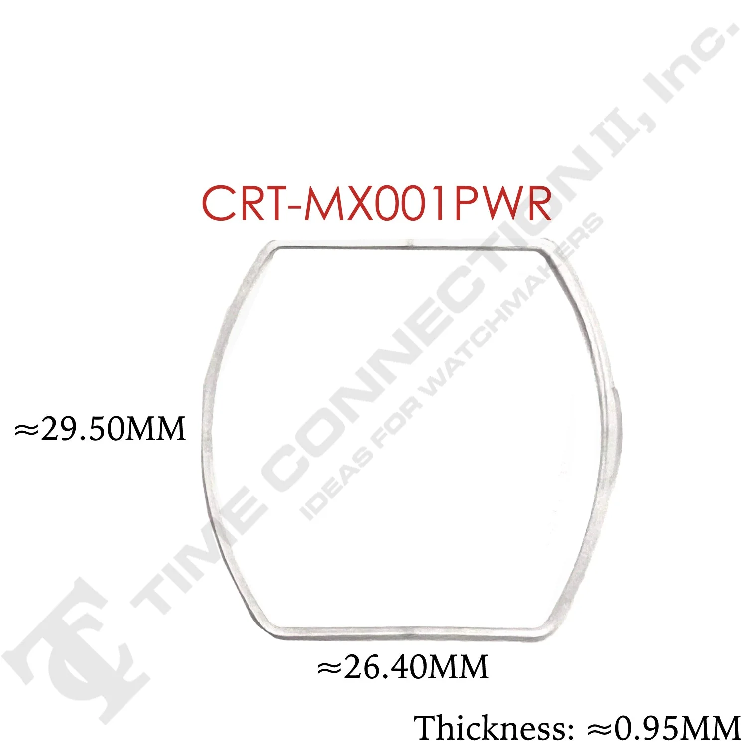 Original Cartier Barrel Case Back / Crystal Gaskets for Cartier Watches - Image 5