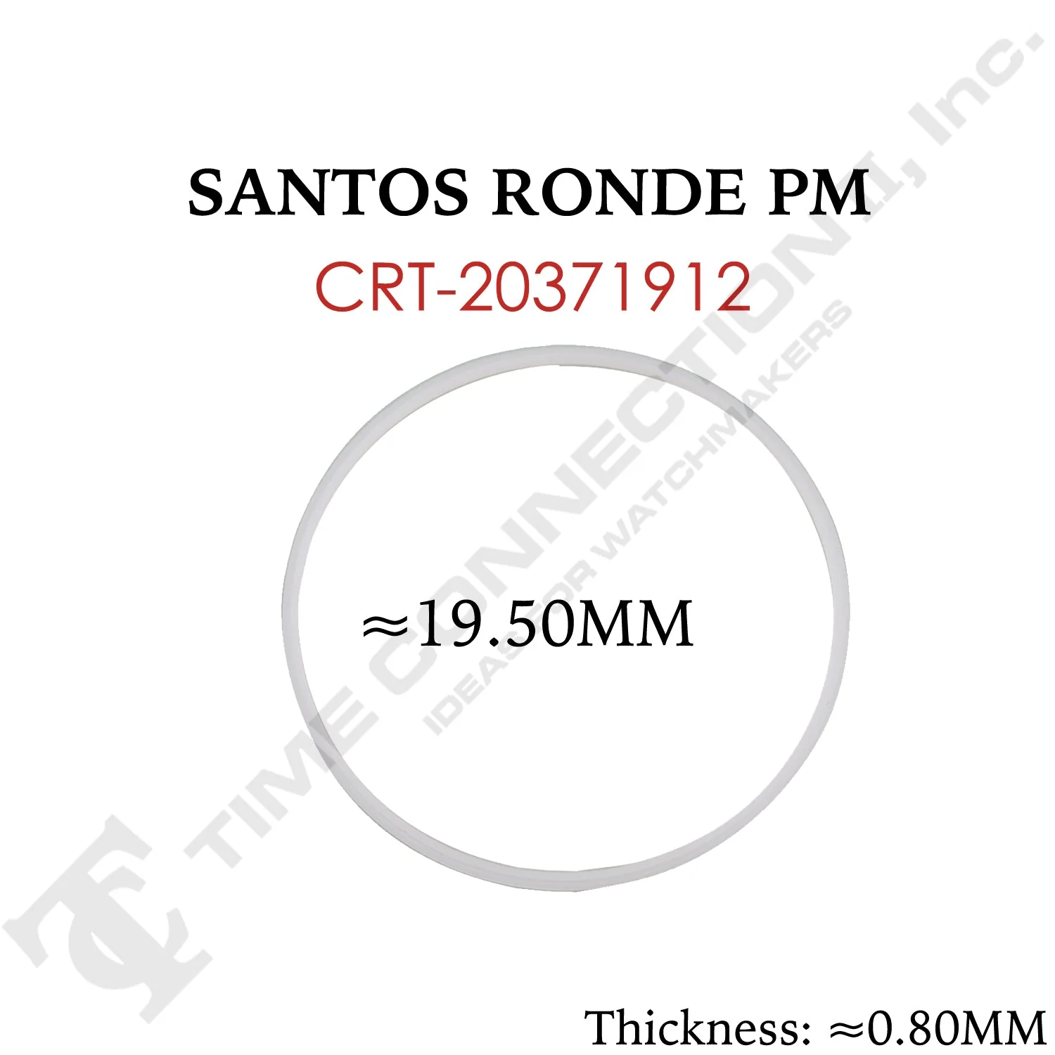 Original Cartier Round Case Back / Crystal Gaskets for Cartier Watches - Image 10