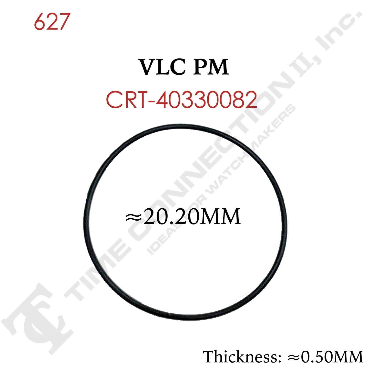 Original Cartier Round Case Back / Crystal Gaskets for Cartier Watches - Image 13