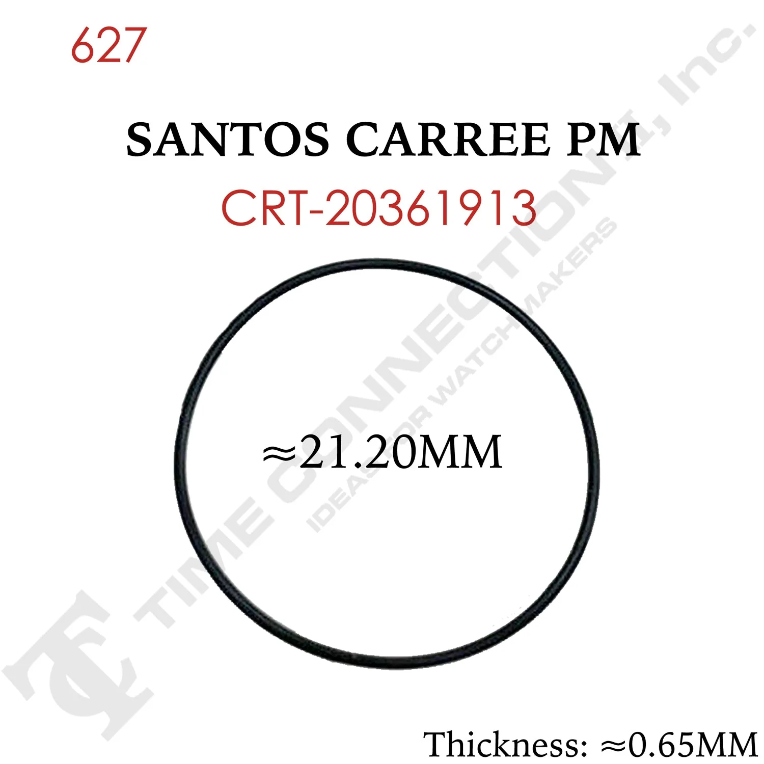 Original Cartier Round Case Back / Crystal Gaskets for Cartier Watches - Image 18
