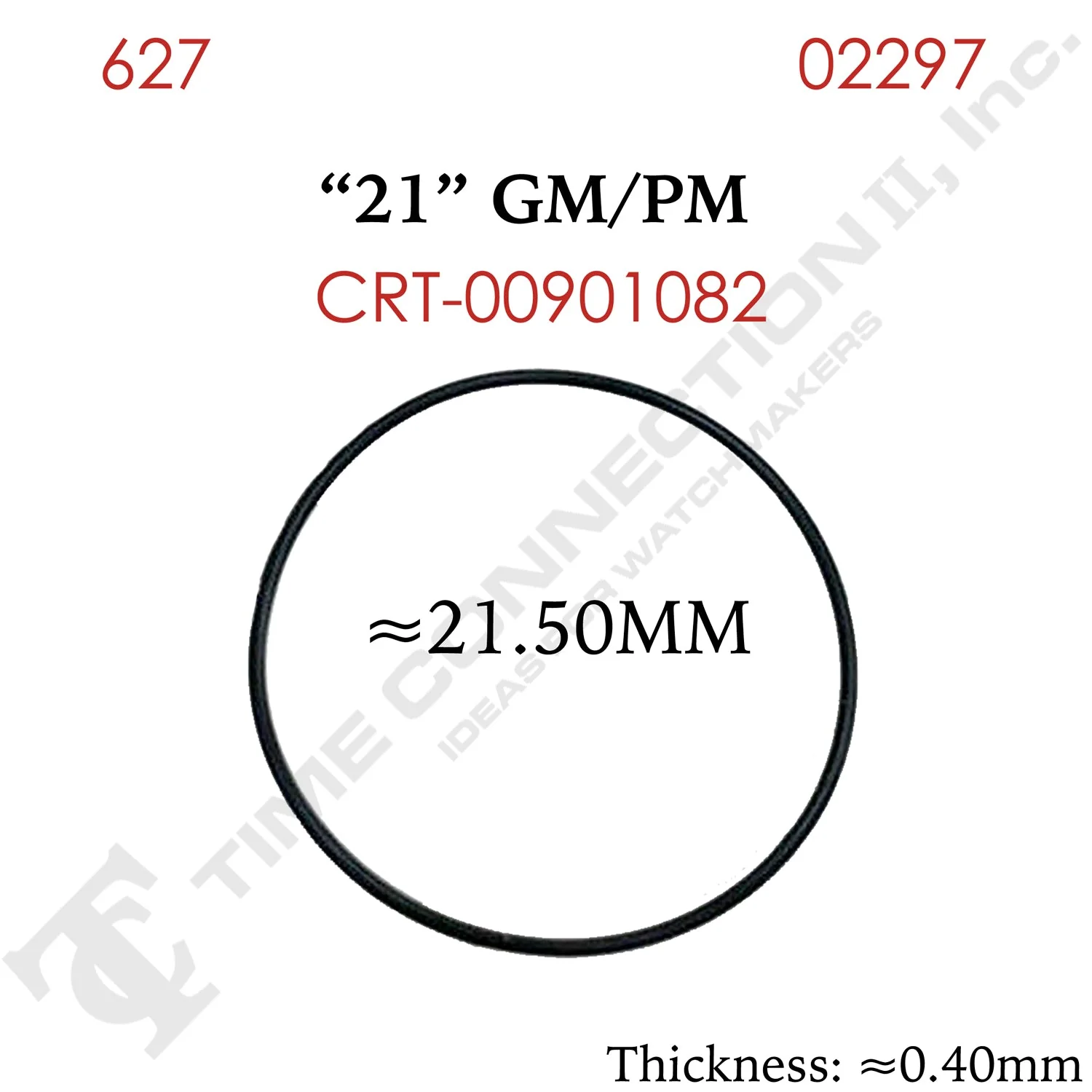 Original Cartier Round Case Back / Crystal Gaskets for Cartier Watches - Image 19