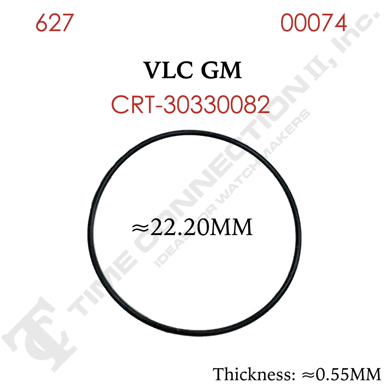 Original Cartier Round Case Back / Crystal Gaskets for Cartier Watches - Image 20