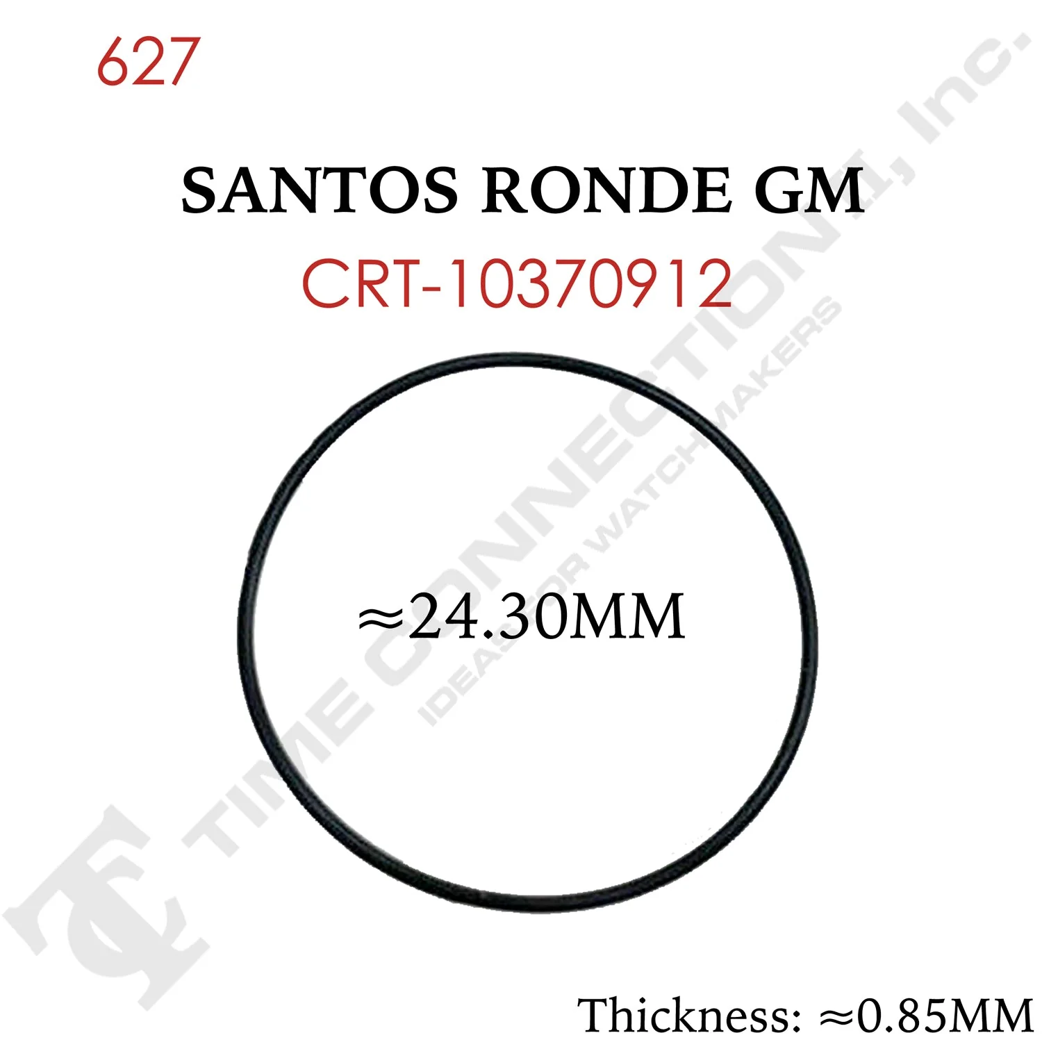 Original Cartier Round Case Back / Crystal Gaskets for Cartier Watches - Image 26