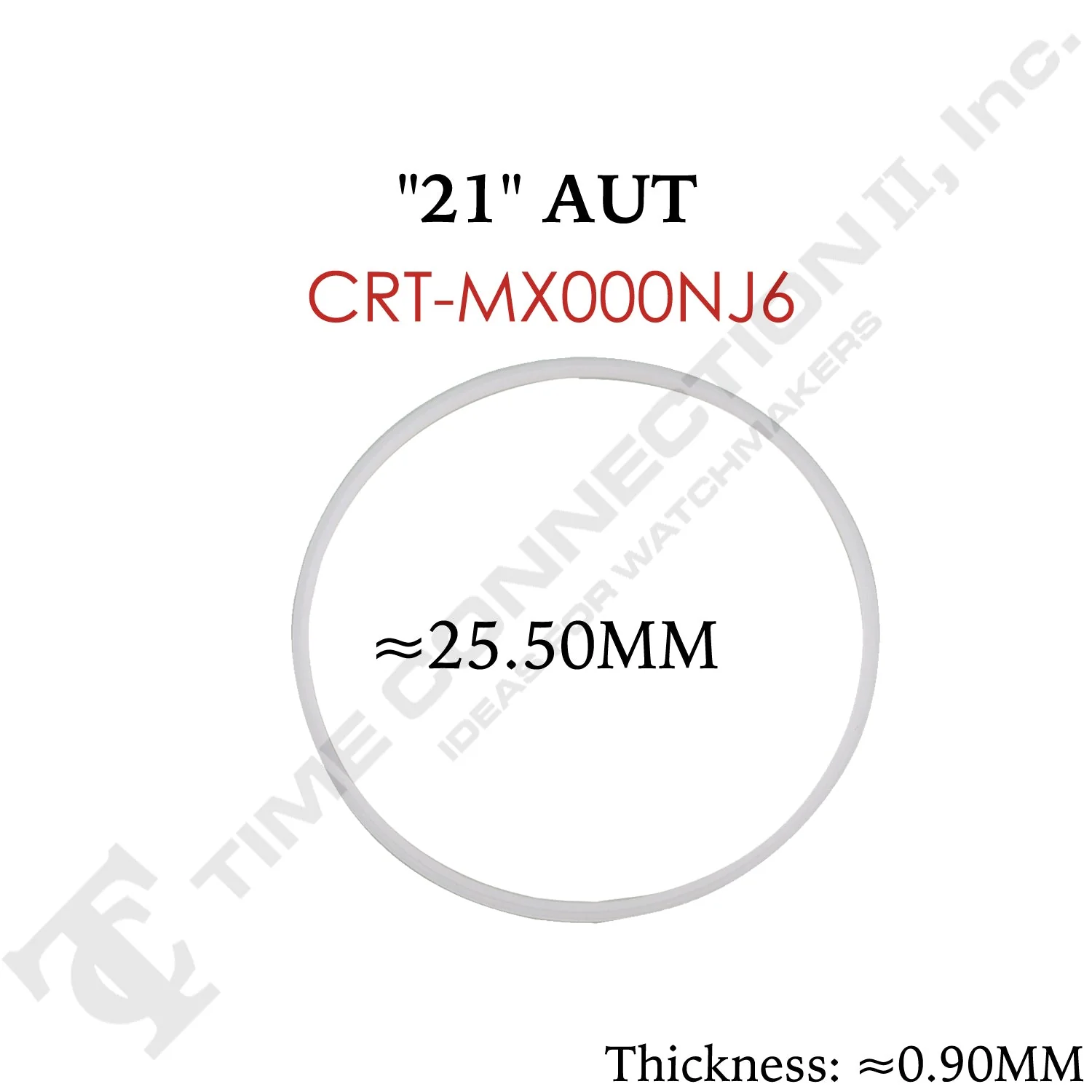 Original Cartier Round Case Back / Crystal Gaskets for Cartier Watches - Image 30