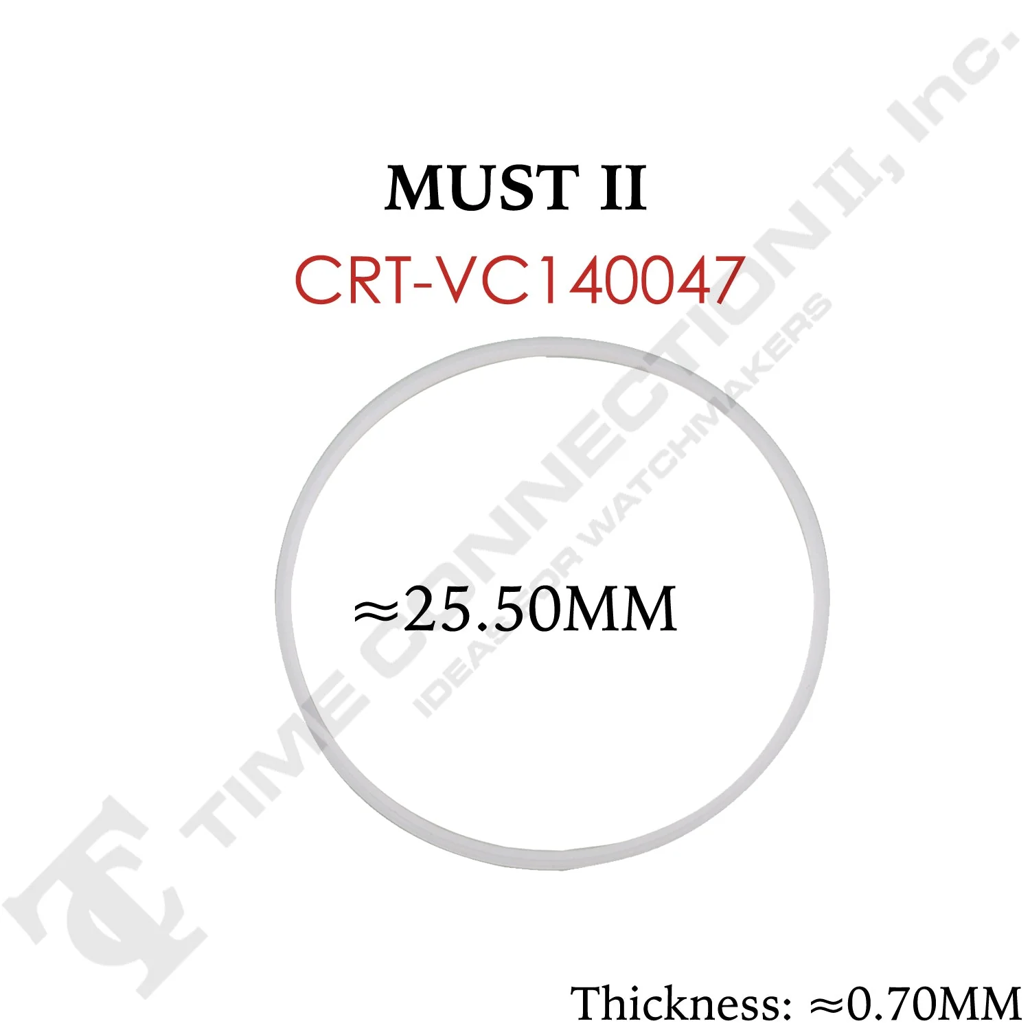 Original Cartier Round Case Back / Crystal Gaskets for Cartier Watches - Image 31