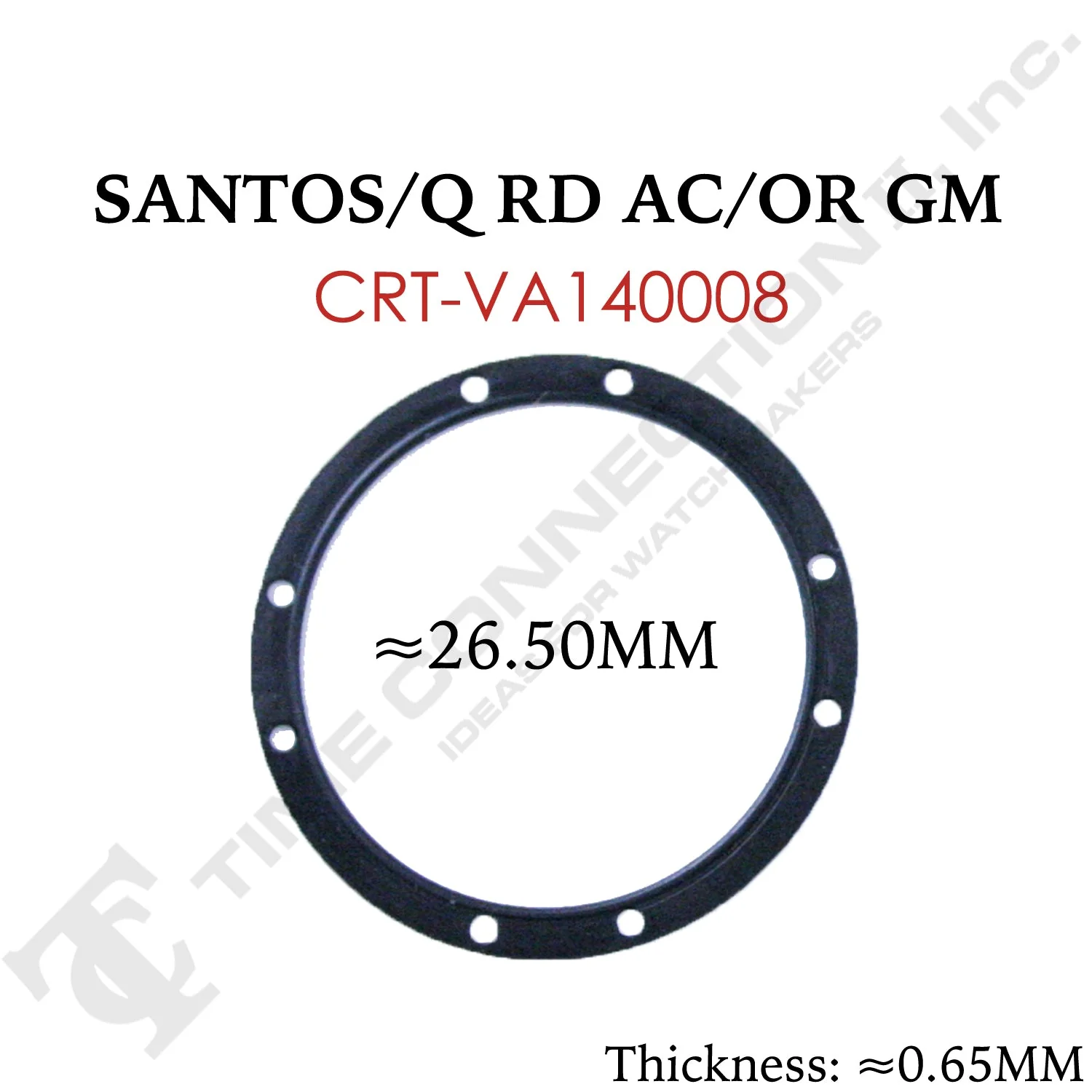 Original Cartier Round Case Back / Crystal Gaskets for Cartier Watches - Image 36