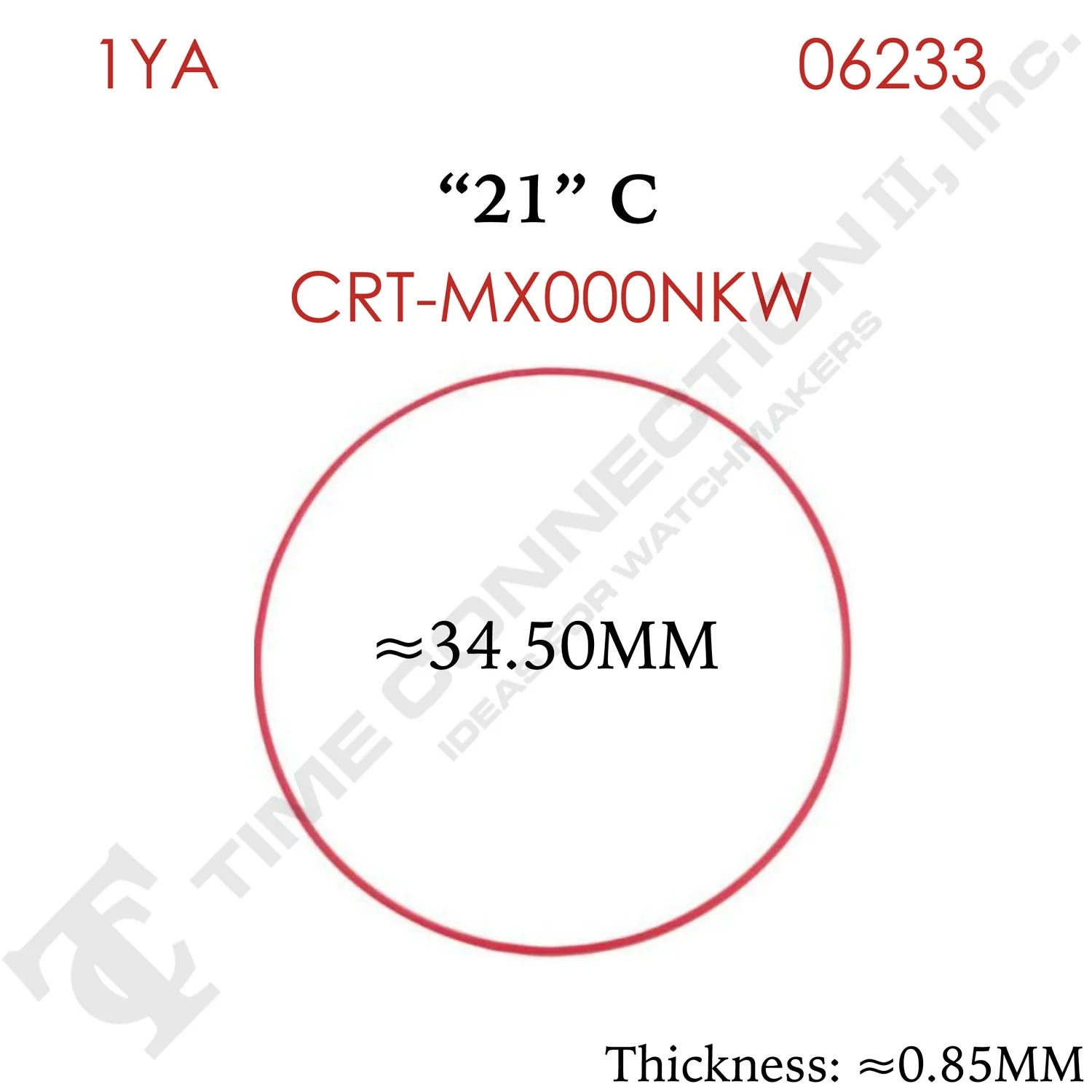 Original Cartier Round Case Back / Crystal Gaskets for Cartier Watches - Image 48
